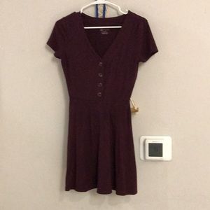 No Boundaries dark purple tone casual dress